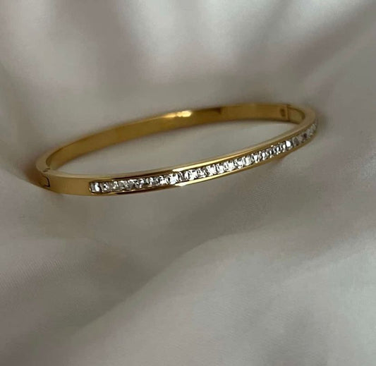 Stella Thin Diamond Cuff