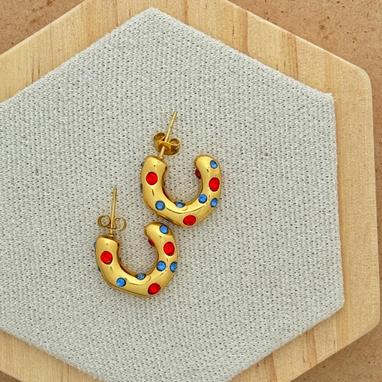 Kaleido Hoop Earrings