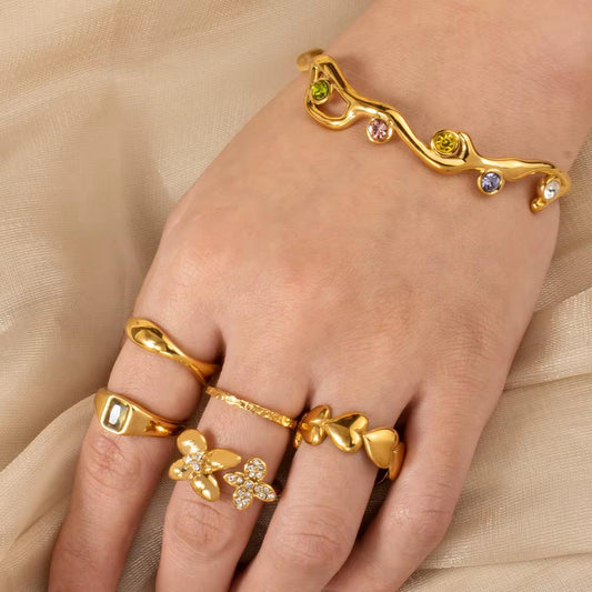 Mystic Hues Cuff Bracelet