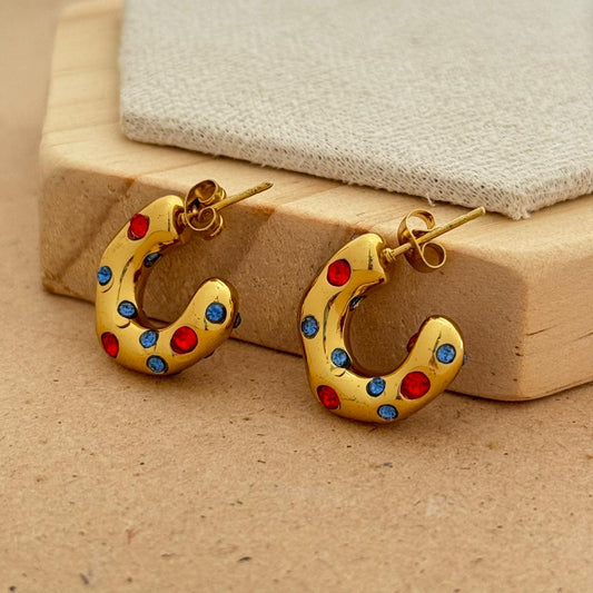 Kaleido Hoop Earrings