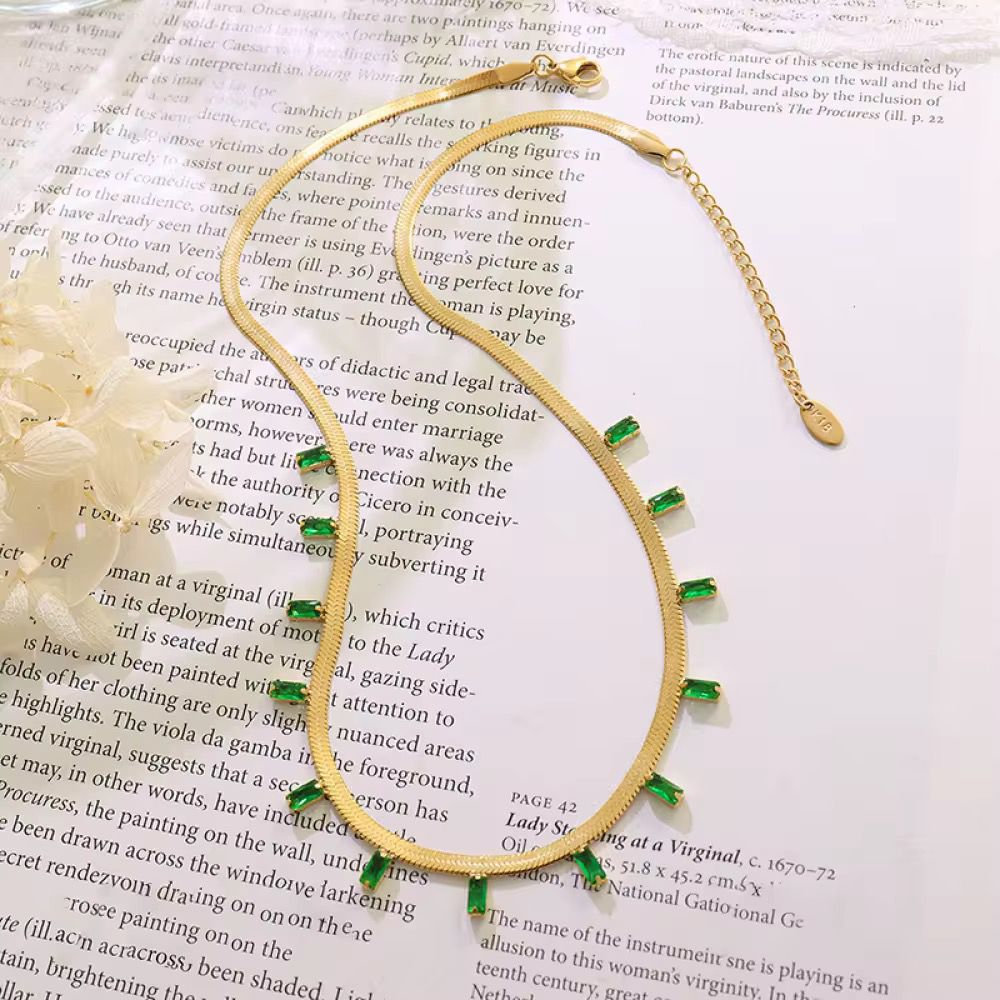 Emerald Envy necklace