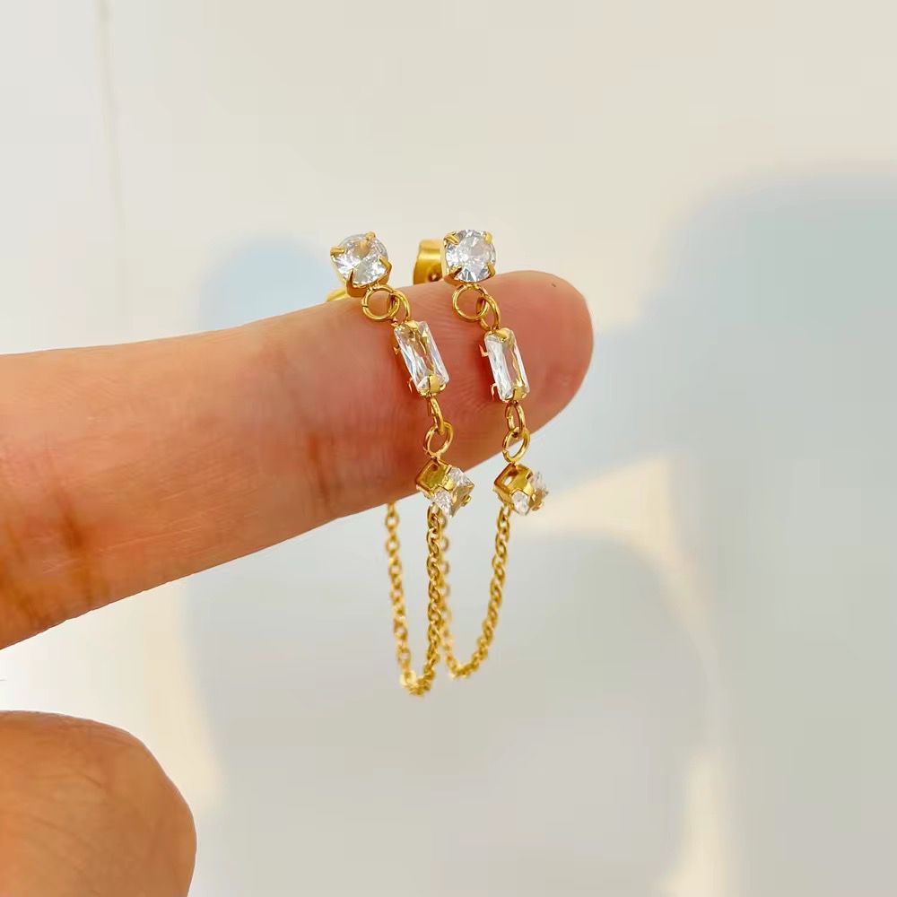Cascade Chain Earrings